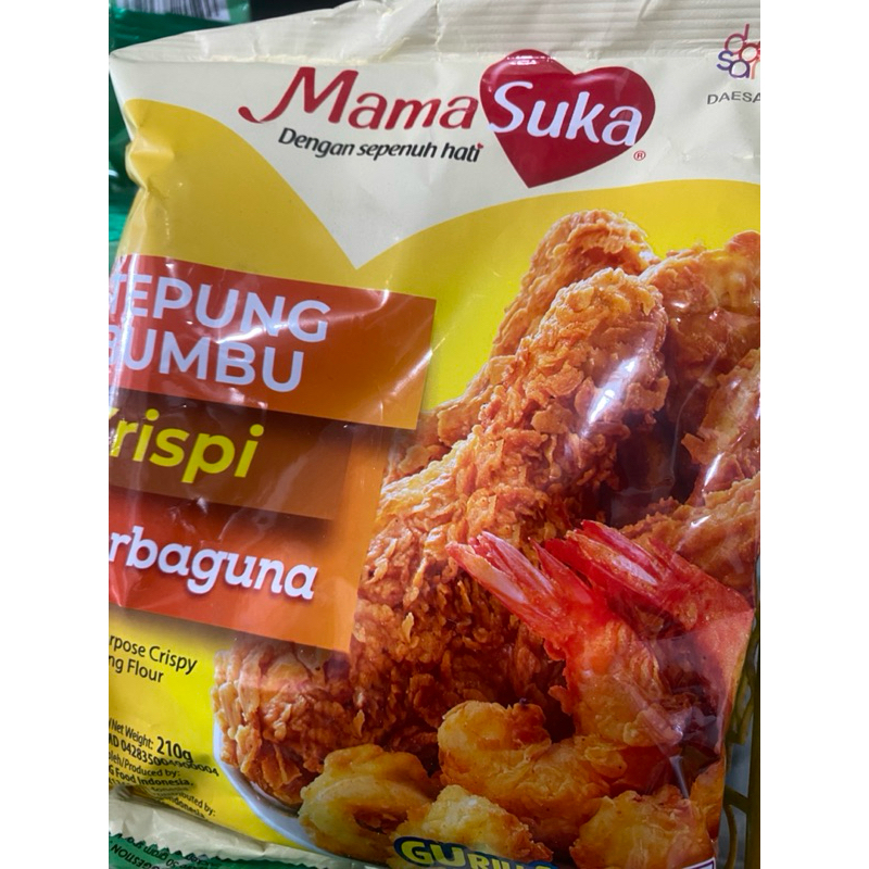 

tepung bumbu krispi mamasuka 210gr