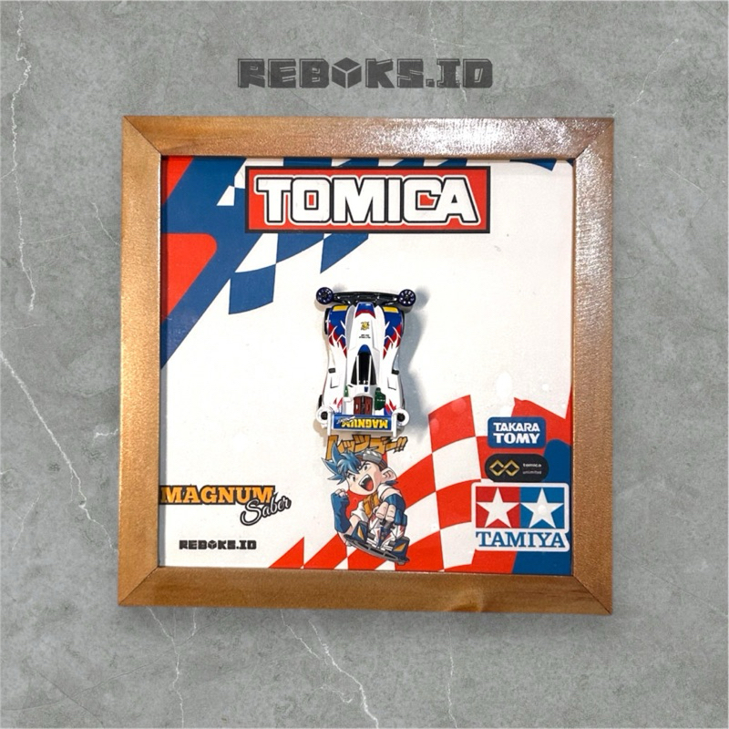 Rebok.ID Tomica Taka Takara Magnum Saber (repack gift)