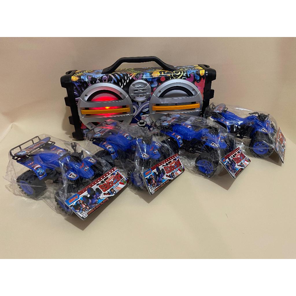 OCT 6624 motor track hero ATV biru plastik gantung Mainan buat yang sayang anak dan anak kecil harga