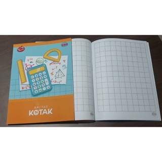 

Buku Tulis Kotak Besar SQ 14mm Sidu isi 38 Lembar (1 pack 10 buku)