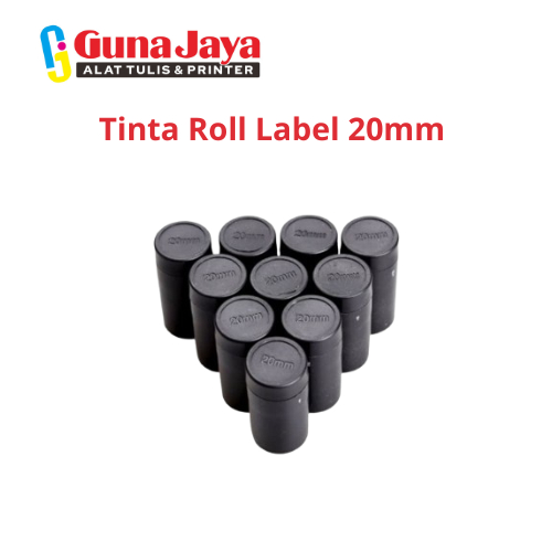 

Tinta Roll Label 20mm - Roll Tinta untuk Printer Label dan Barcode - GunajayaATK