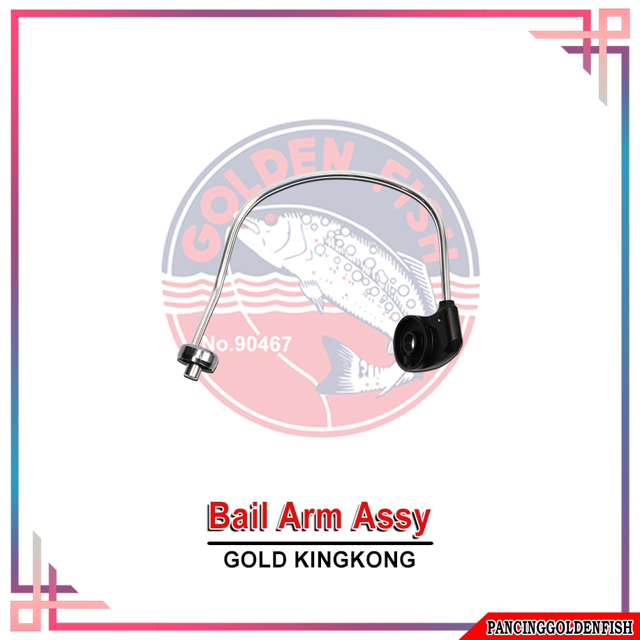 BAIL ARM ASSY,ARM LEVER REEL,GOLDENFISH GOLD KINGKONG