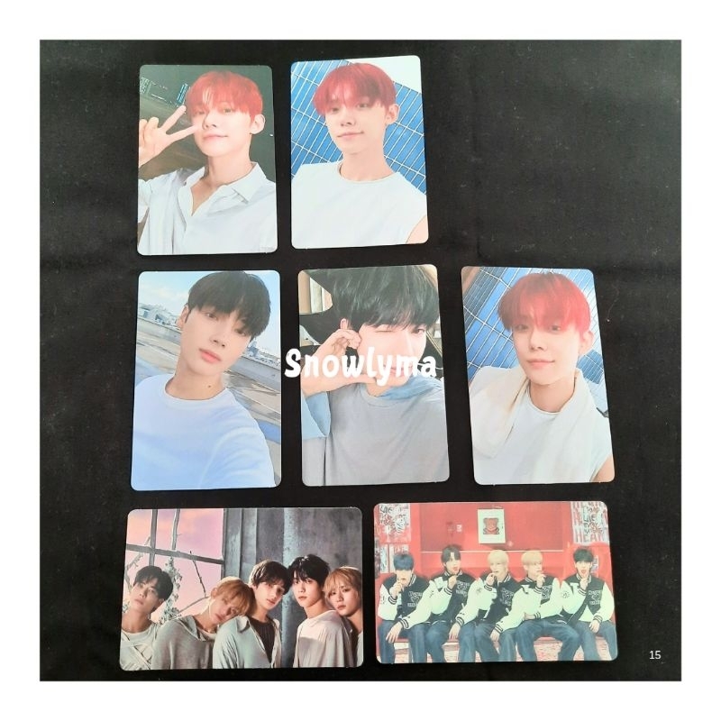 (READY STOCK) PHOTOCARD TXT THE STAR CHAPTER SANCTUARY WEVERSE VERSION A B YEONJUN, TAEHYUN, HUENING