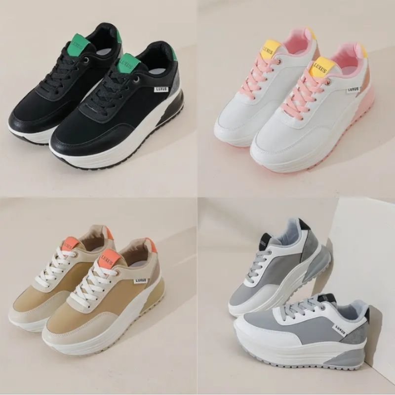 Luxus Hyena sepatu sneaker wanita kasual