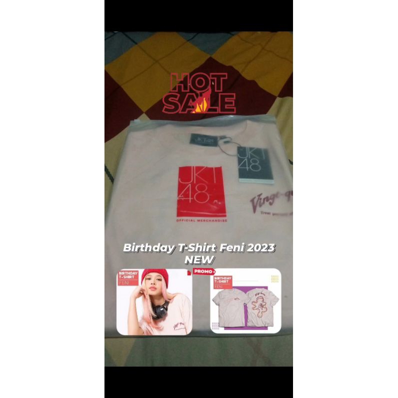 BIRTHDAY TSHIRT FENI JKT48 2023 NEW BARU TOP 1 SSK SUKINANDA