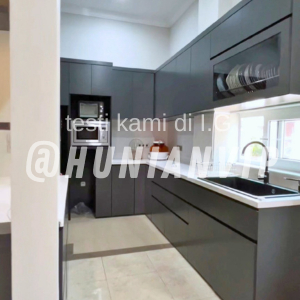 Rak dapur murah / Kitchen set minimalis Full aluminium surabaya