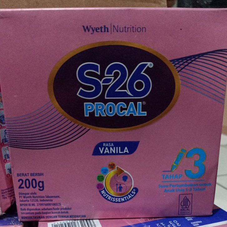 

S26 procal 3 reguler vanila 200gr