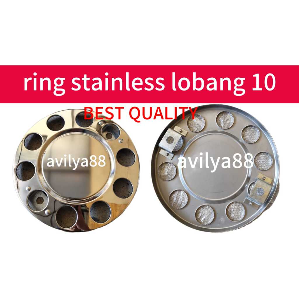 Ring stainless baut 10