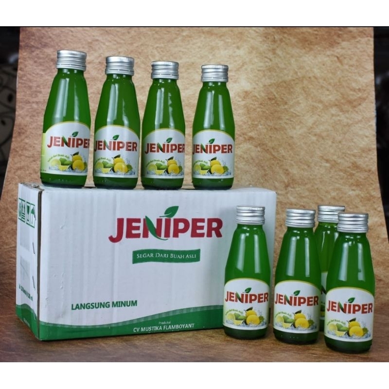 

Jeniper siap minum isi 10, kemasan 100 ml