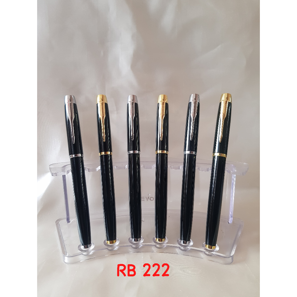 RB 222 I Pulpen Tinta Basah I Pulpen Exclusive I Bollpoint Mewah I Cocok Untuk Tanda Tangan dan Gift