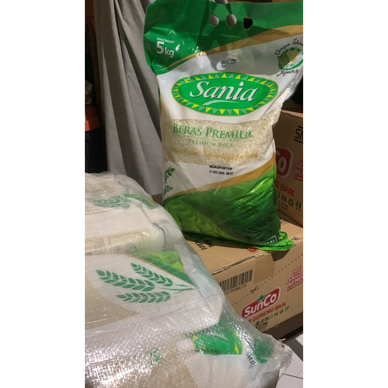 

Beras Sania 5kg x 4 pack
