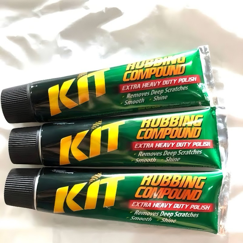 Kit Odol Rubbing Compound Paste Wax Metallic Pasta Original Pengkilap Mobil Motor