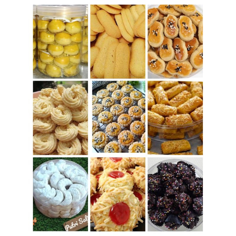 

Kue Kering Perayaan Tahun Baru Imlek/ Cookies 500 gr