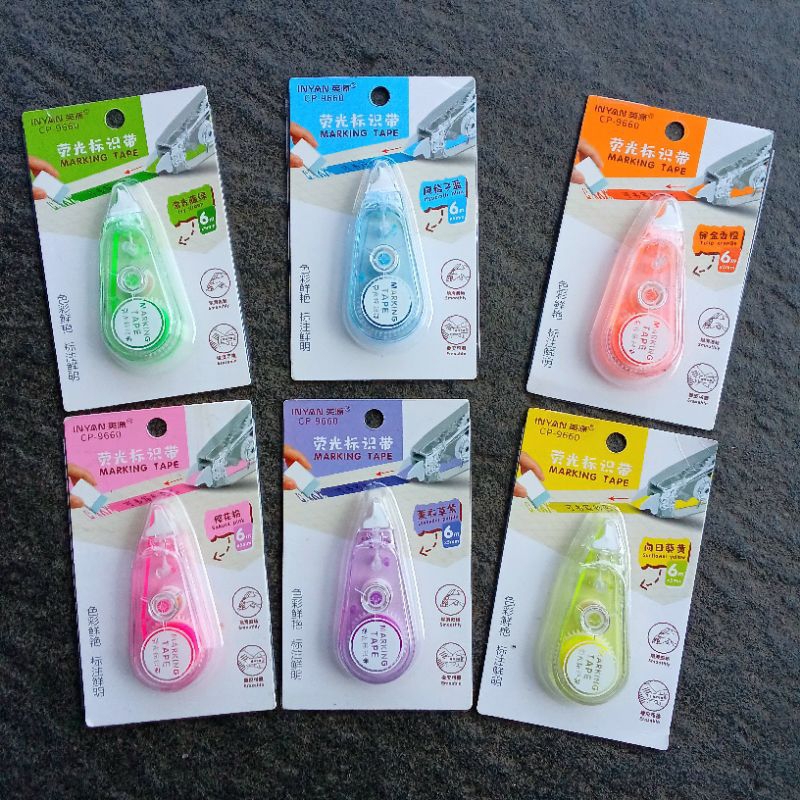 

Stabilo Roll Correction Tape Marking CP - 9660 6 Meter ( Pcs ) [ Original ]