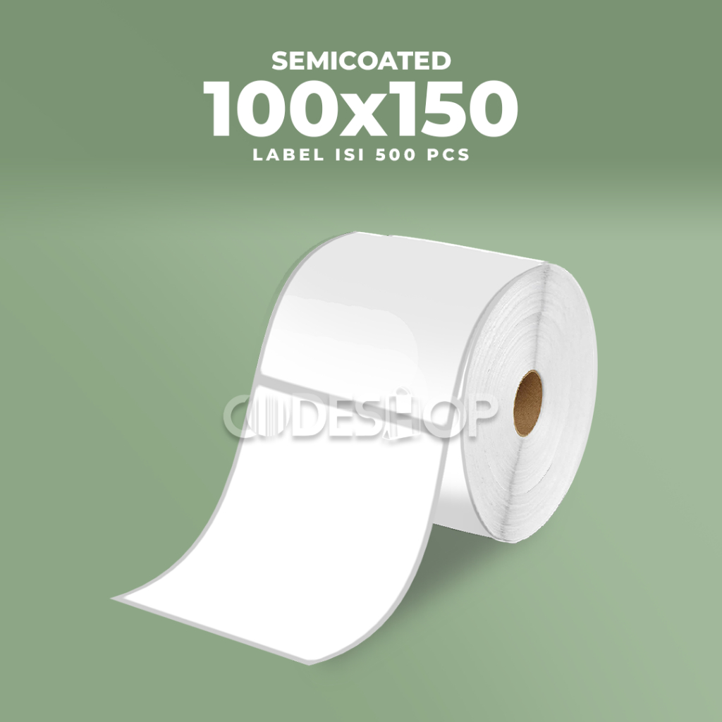 

Label Barcode Semicoated 100x150mm 500pcs