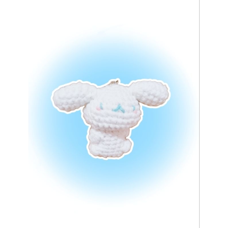 Cinnamonroll Sanrio Keychain/ Gantungan Kunci Cinnamonroll Sanrio rajut