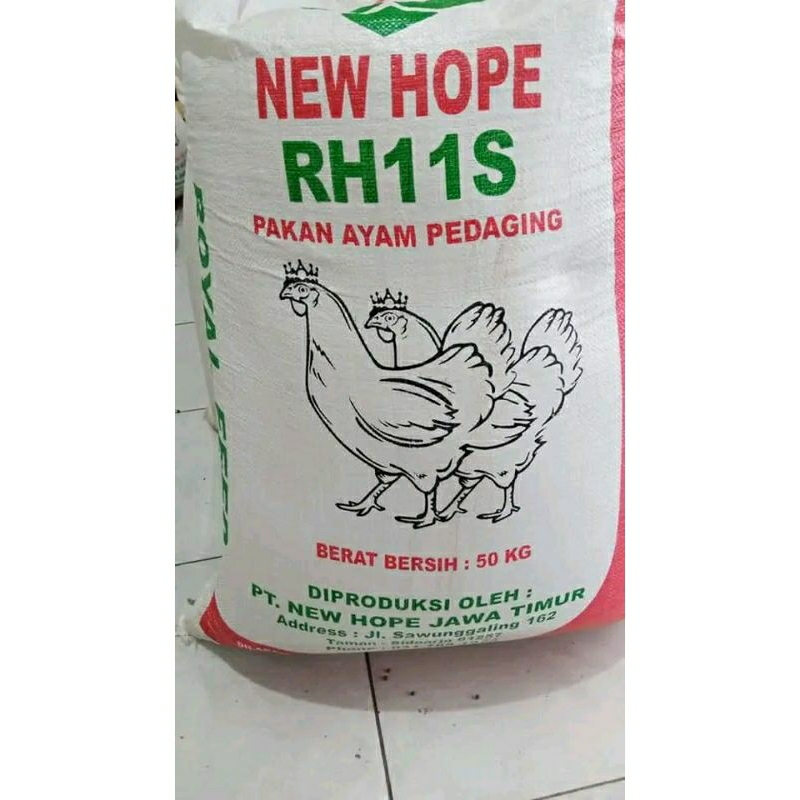 New Hope RH11S Pur Ayam Pedaging Eceran 1Kg