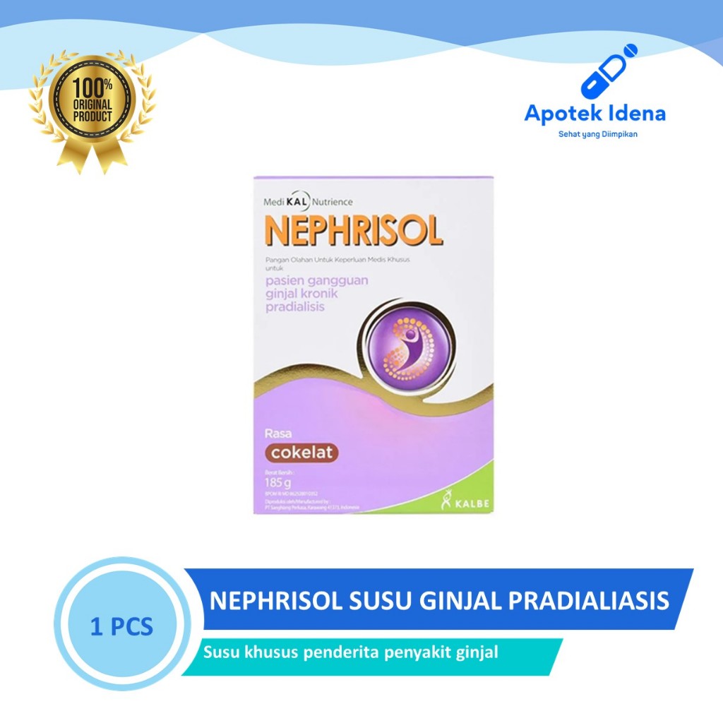 

BISA COD/INSTAN NEPHRISOL vanila /cappucino (SUSU GINJAL) -RENDAH PROTEIN PASIEN GAGAL GINJAL