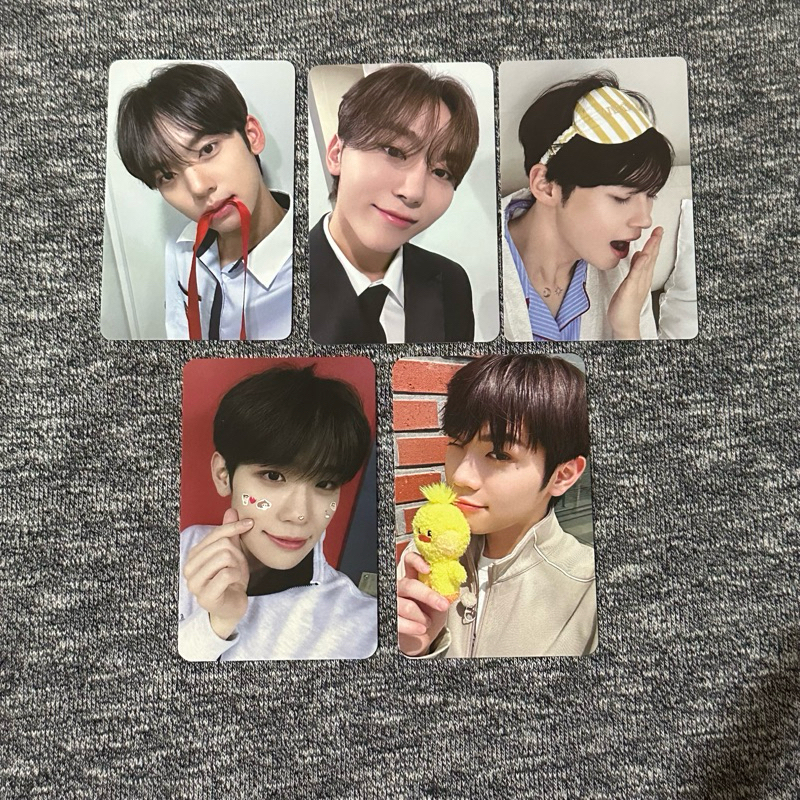 PHOTOCARD PC PHOTO CARD SVT SEUNGKWAN  SEVENTEEN POP UP BANGKOK TAERAE YUJIN HANBIN ZEROBASEONE ZB1 