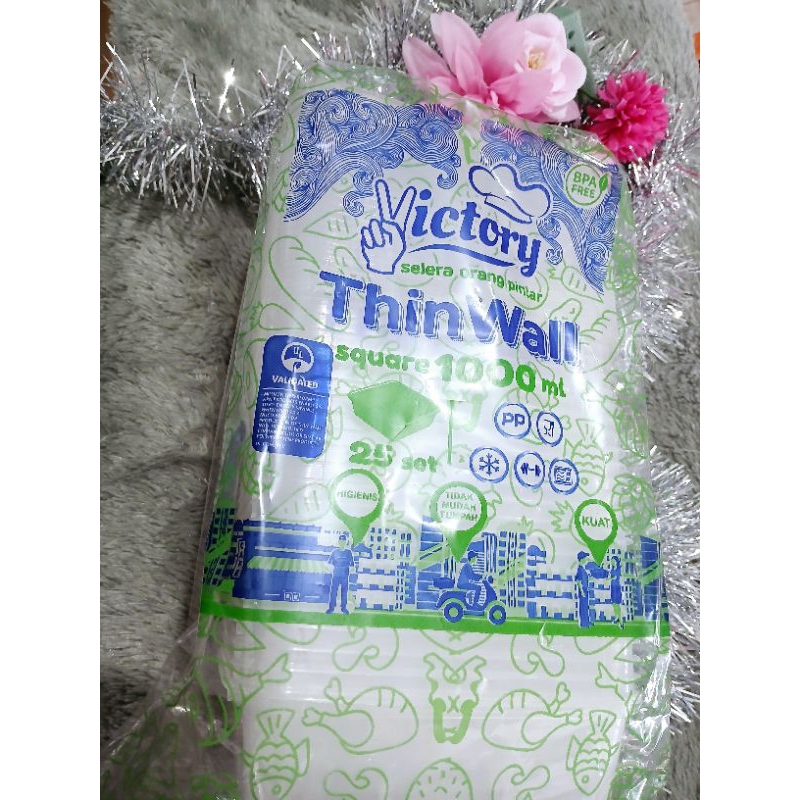 Thinwall Victory Square 1000Ml