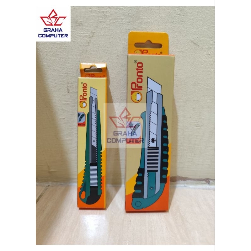 

Pisau Cutter Pronto 9mm / 18mm