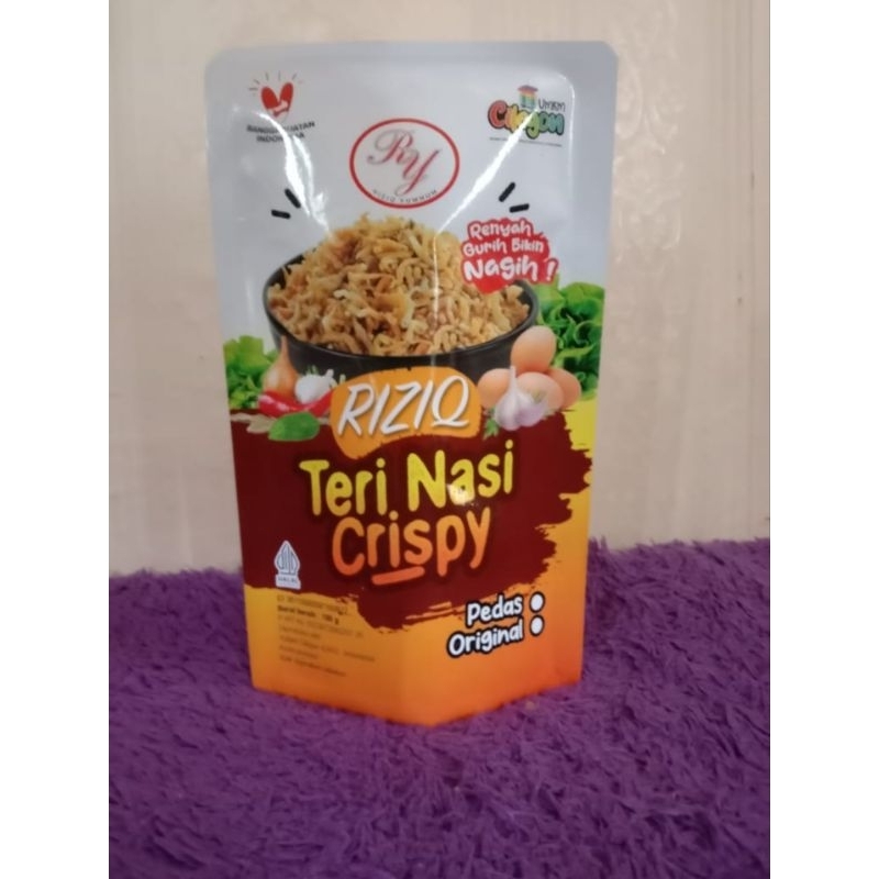 

Teri Nasi Crispy RIZIQ khas Cilegon