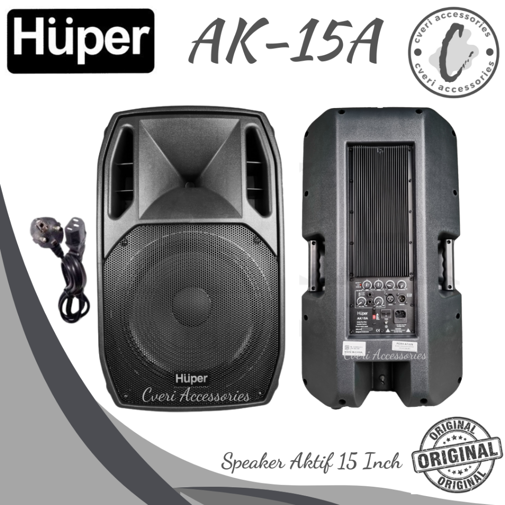 Huper AK15A Speaker Aktif 15" Original Huper AK-15A