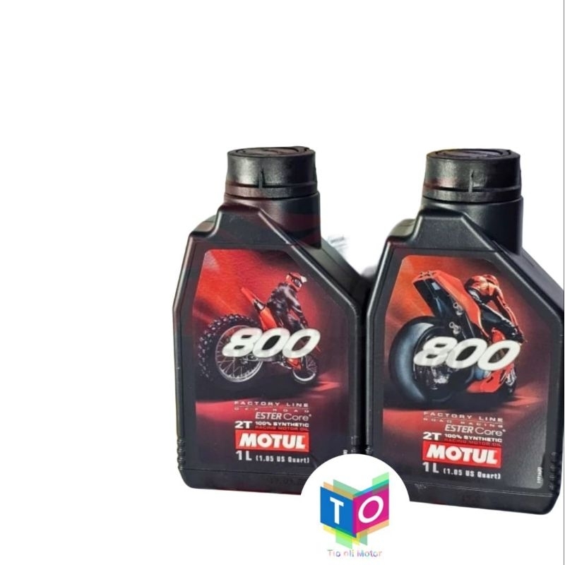 Motul 2T 800 Road Racing | Motul 2T 800 Off Road Racing 1Liter | Oli Samping Motul 2T