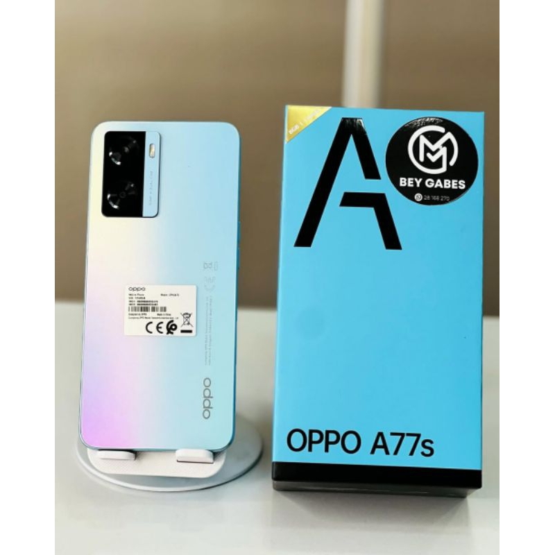 PROMO OPPO A77S  RAM 6/128GB SECOND NEW LIKE FULLSET ORIGINAL