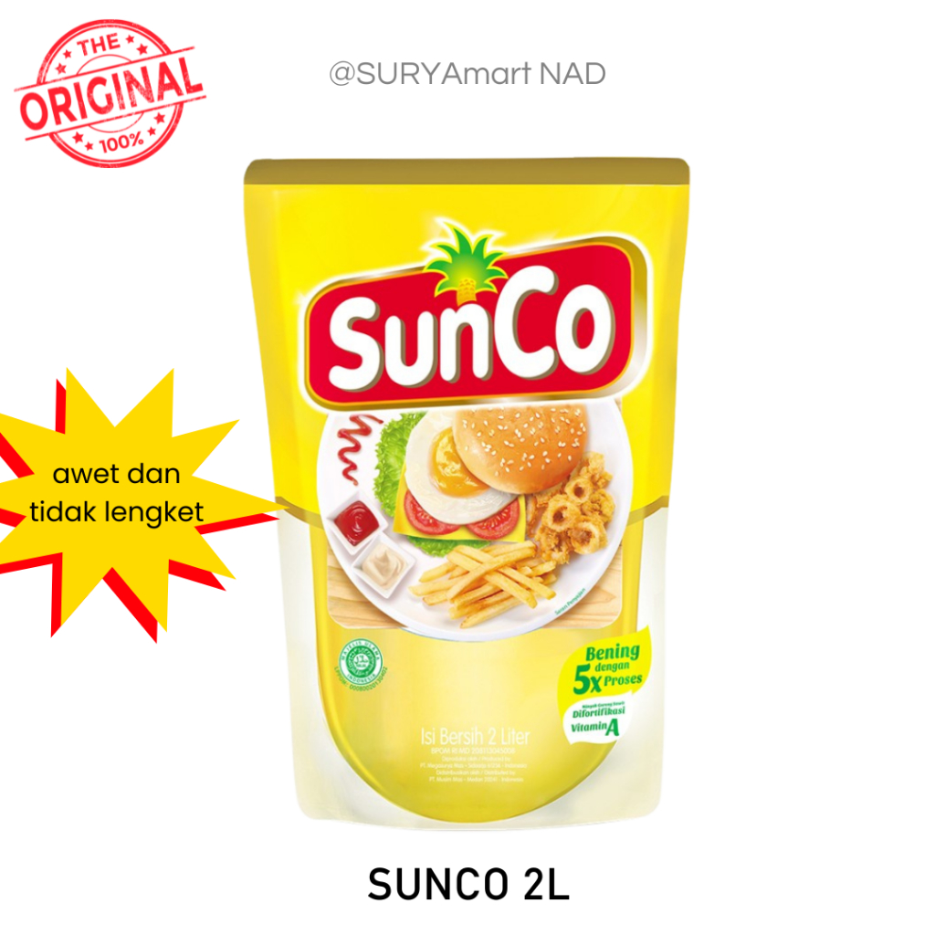 

MINYAK SUNCO 2 LITER