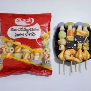 

sunfish mix olahan ikan bentuk sate/ sudah d tusuk 500g