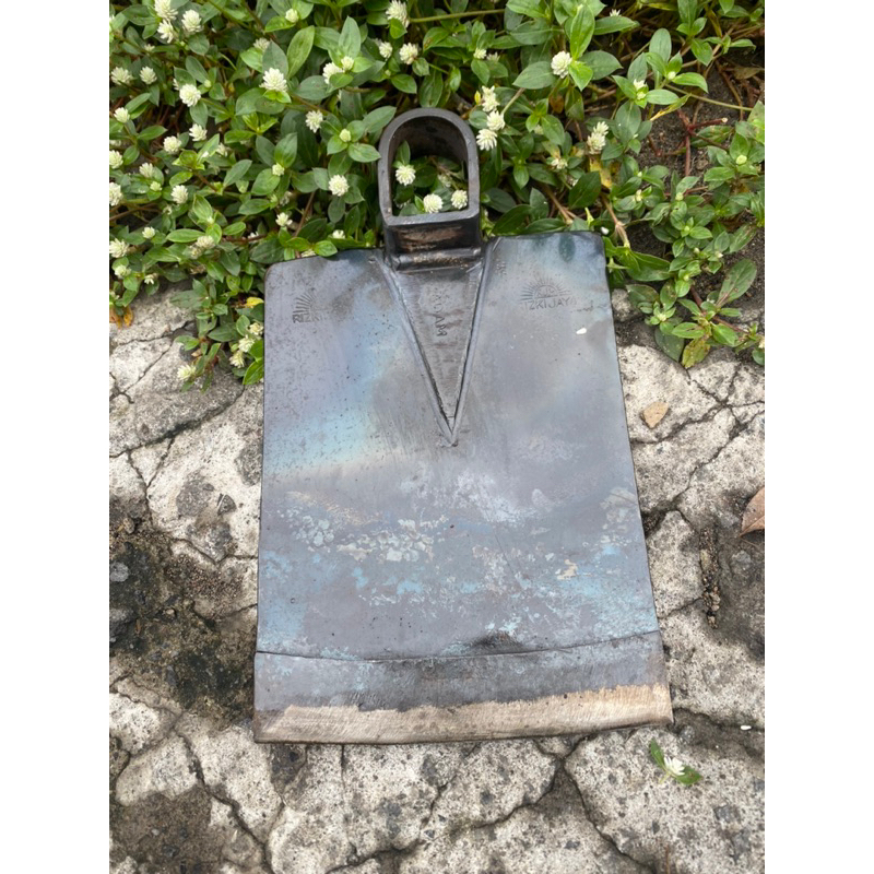 cangkul baja asli pacul Jawa sepuhan anti lengket