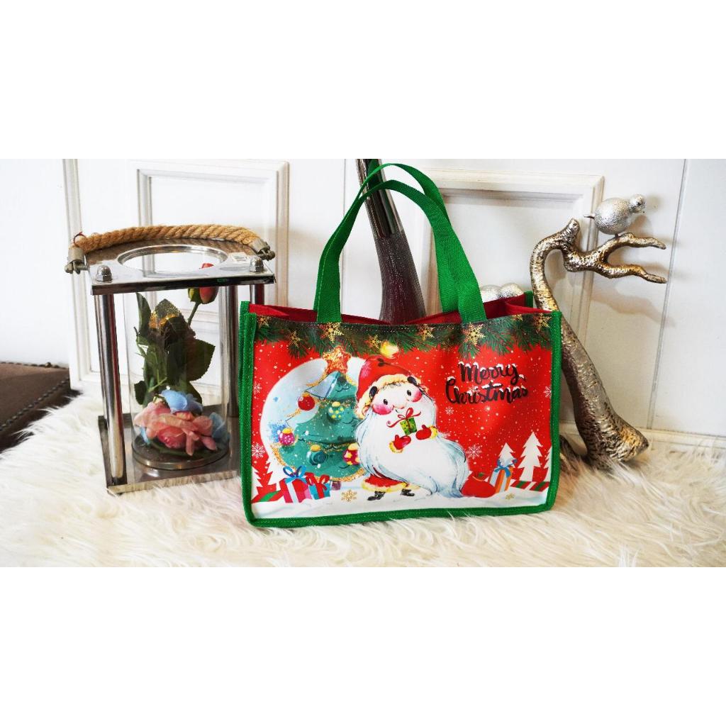

TOTE BAG Magnet Tas Natal Goodie Bag Christmas Hampers Parcel Tas Souvenir Premium