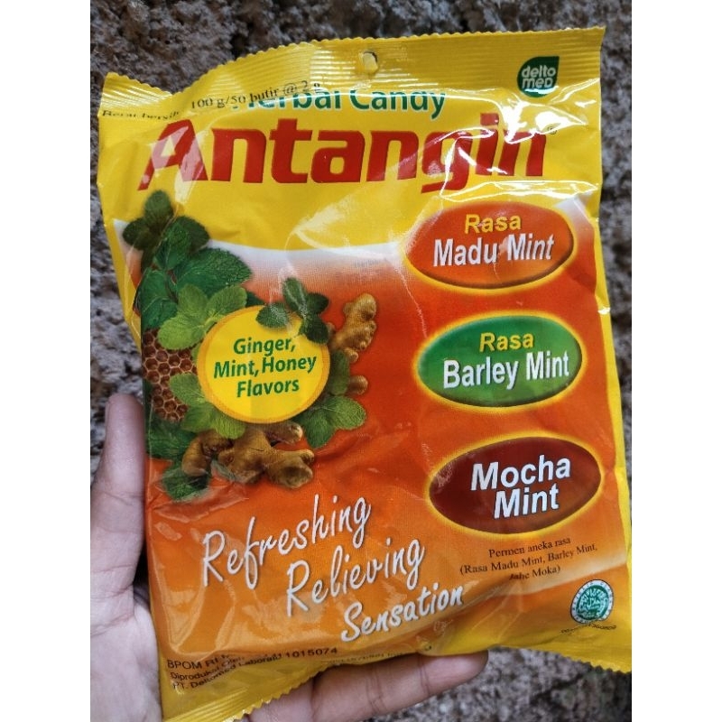 

Permen Antangin Herbal 1 Pack isi 50 Butir