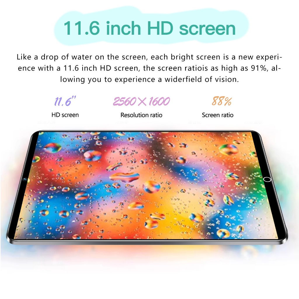 RB9 Hancdon Tab X30Pro (16GB+1024GB) 11.6inch"IPs Screen TabletAndroid 12 8800 mAhDual Sim