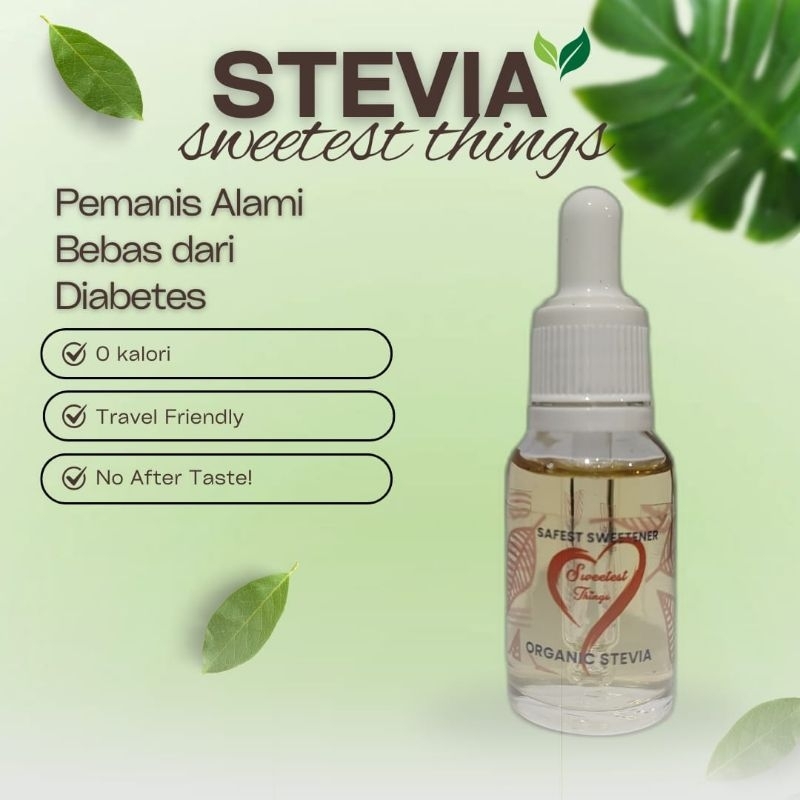 

Stevia cair Organic SWEETEST THINGS