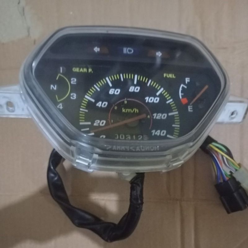 spidometer supra x 100 cc second kumplit original