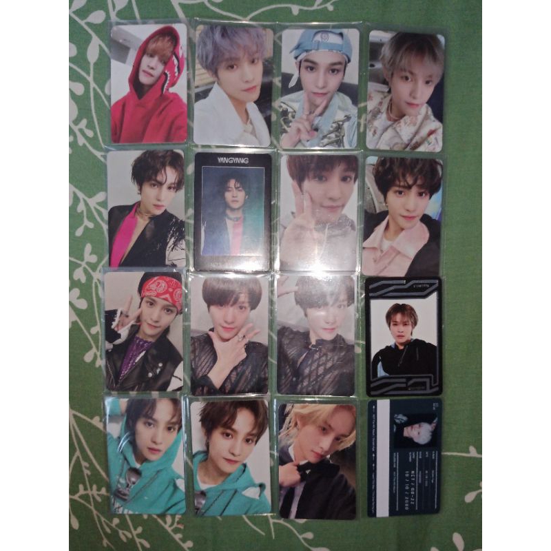 (BACA DESK) - Photocard Official Yangyang Wayv Album Era Take Off , Resonance , Kick Back , Kihno
