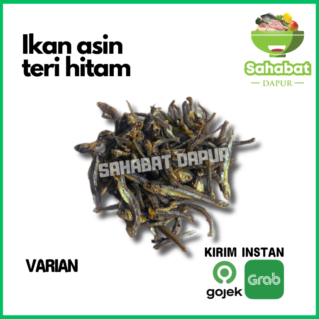 

Ikan Asin Teri Hitam / Ikan Sambal 1kg - Sahabatdapur