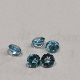 Batu blue  topas asli natural