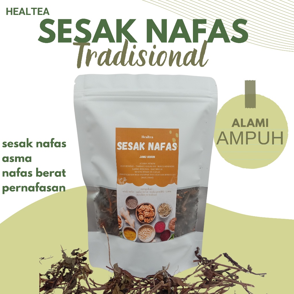 

SESAK NAFAS jamu godok tradisional teh rimpang rempah herbal