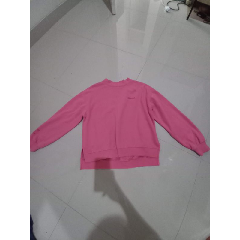 Preloved Crewneck wanita - POLHAM mauve
