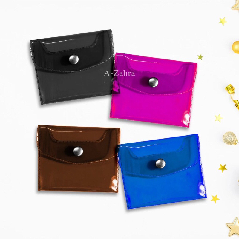 097 Dompet transparan koin/kartu Dompet KARTU ATM