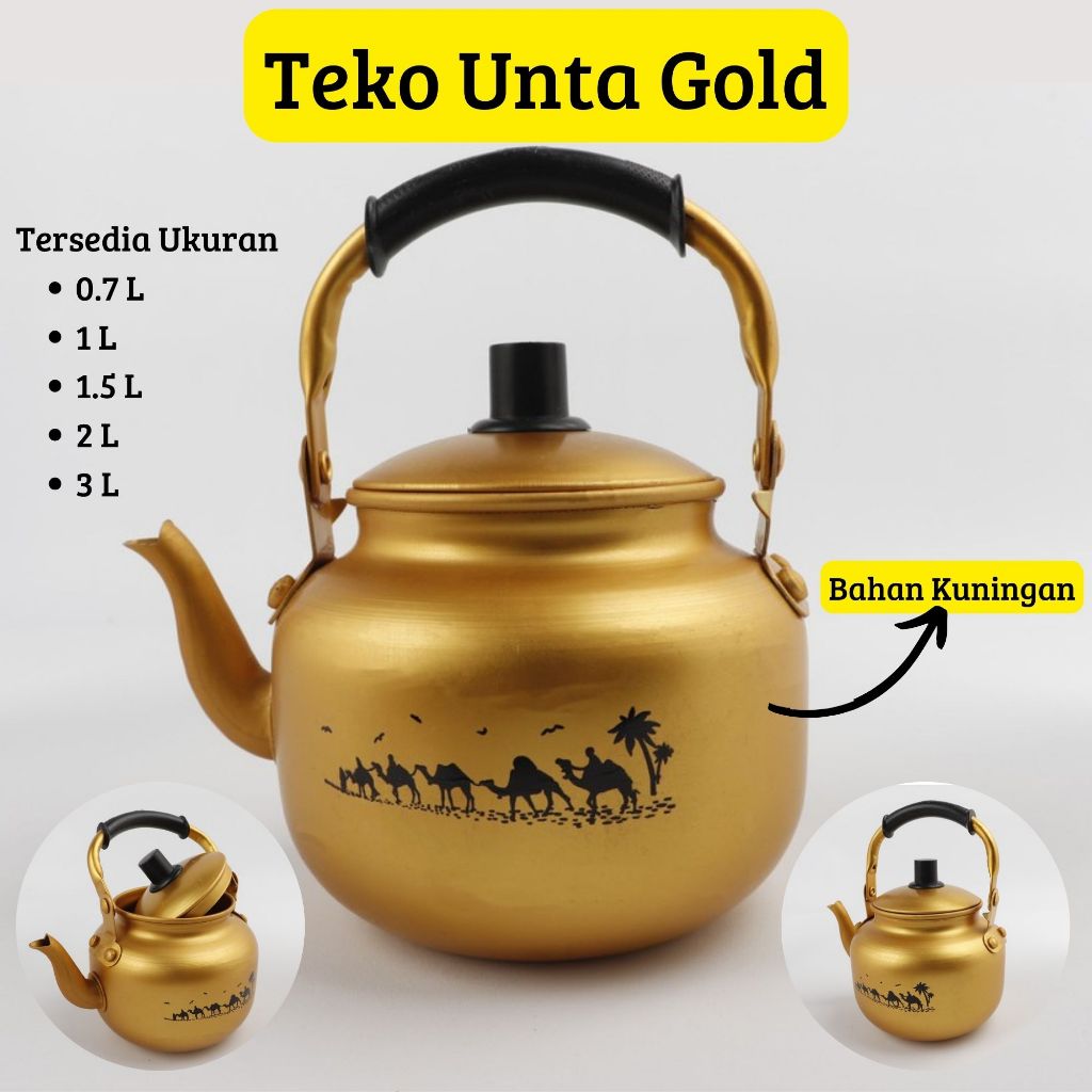 Teko Arab / Teko Air Zam Zam / Teko Emas Kuning Unta