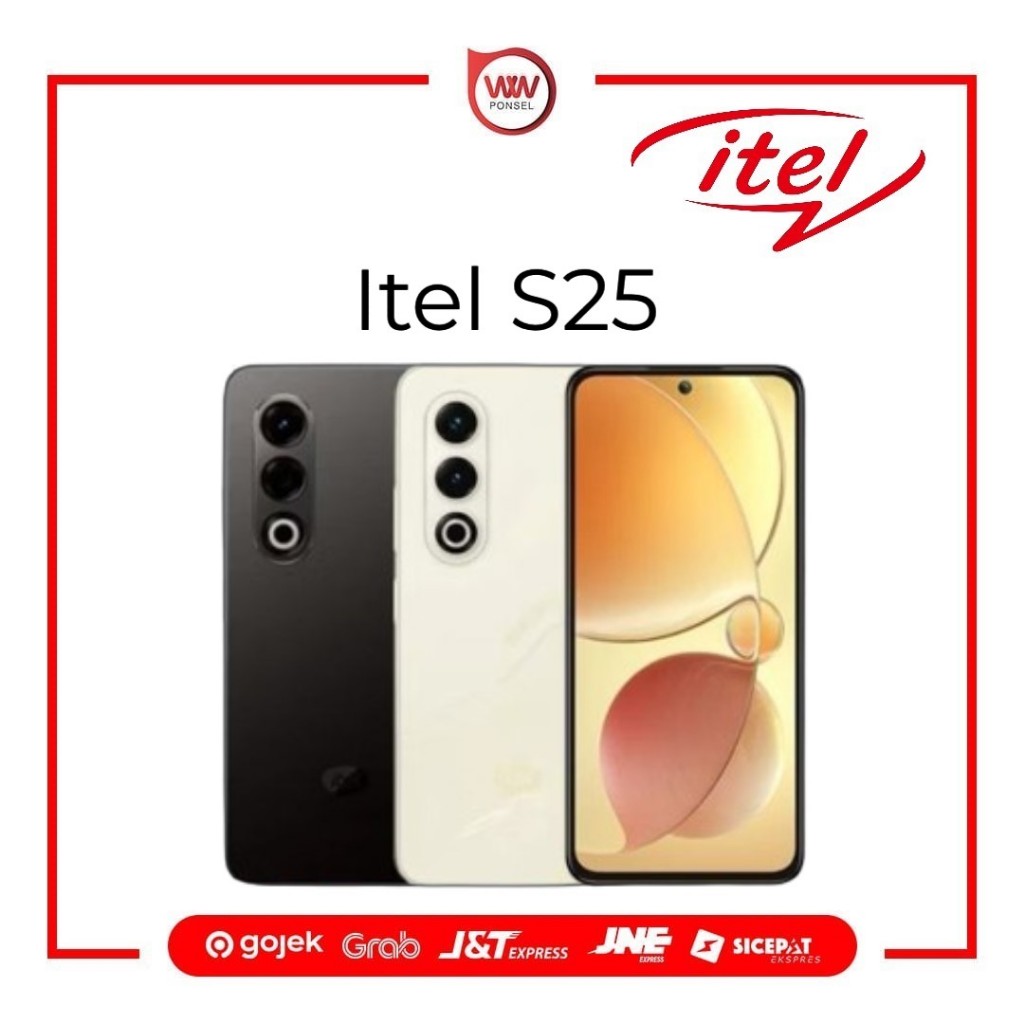 Hp Itel S25 Ram 8GB Internal 128GB Garansi Resmi