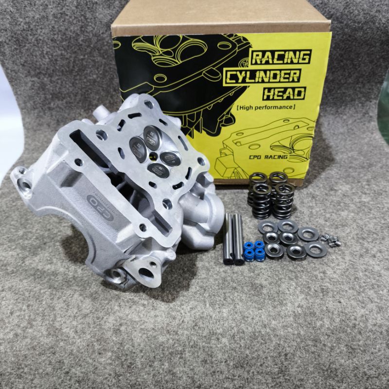 BLOK HEAD CYLINDER UK 22/19 5MM PORTING CPO NMAX OLD NMAX 155 ORIGINAL CPO