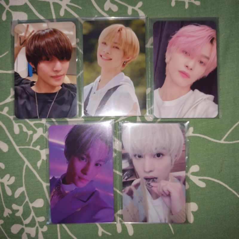 (BACA DESK) - Photocard Official Yangyang Wayv Non Album Era Merchandise Tattoo , Flipbook , SMCU Ex