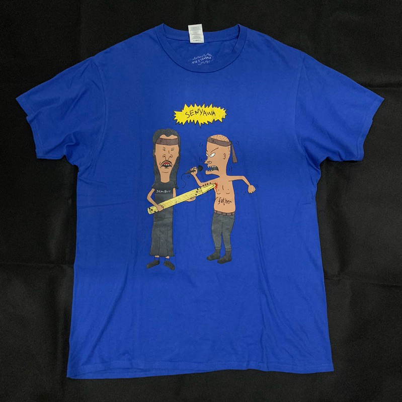 kaos musik band  experimental Senyawa The Beavis original