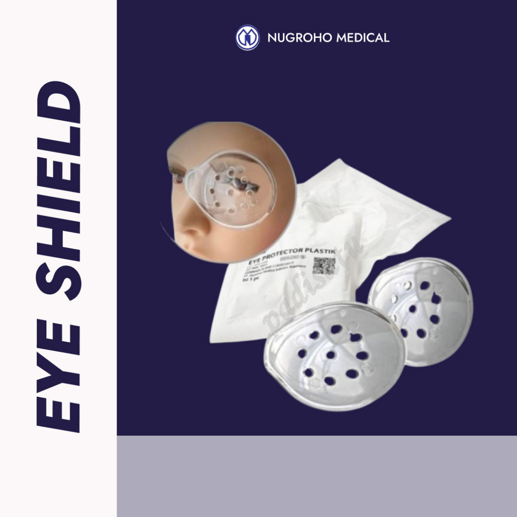 EYE SHIELD DOP STERIL ONEMED/Penutup Mata Eye Shield Dop Steril Eye Protector Disposable/ Steril Eye