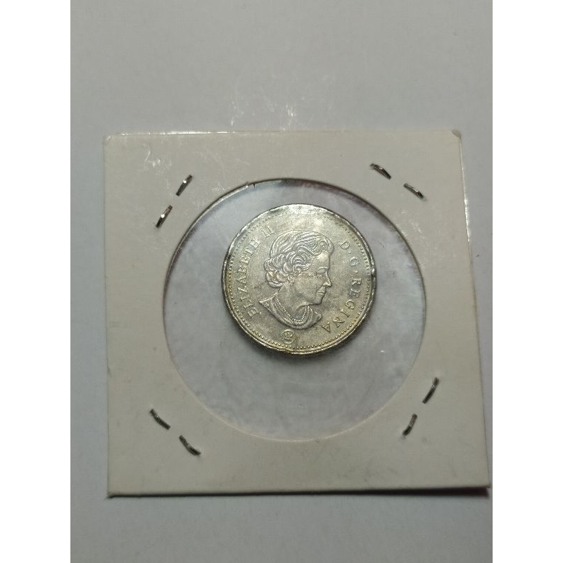 koin canada 5 cents tahun 2000